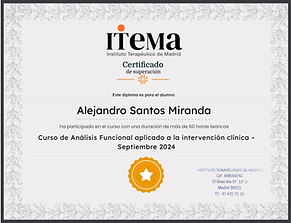 Diploma (Curso en Análisis Funcional)
