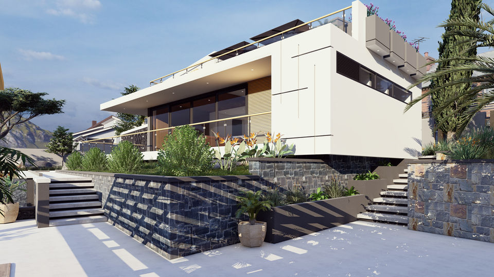 modern house design Rwanda, East Africa