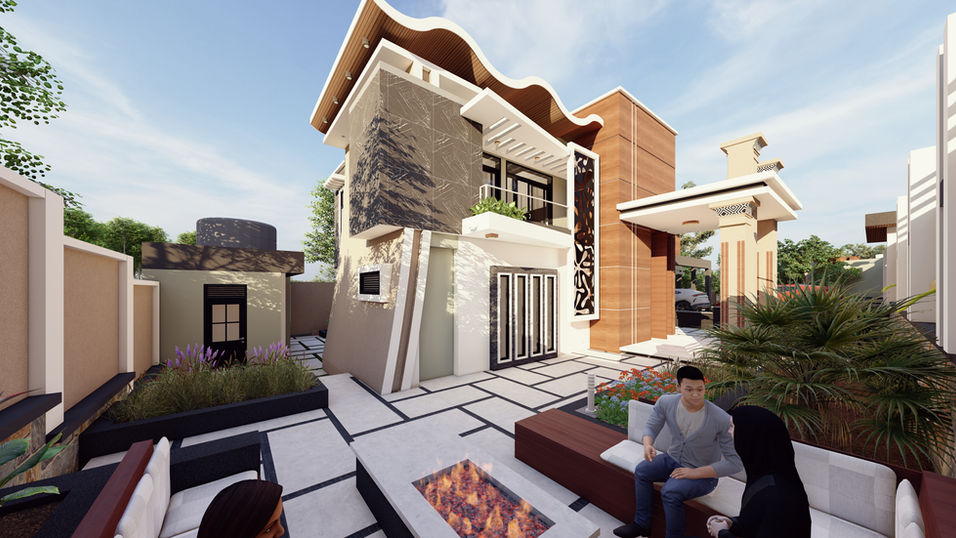 modern house design Rwanda, East Africa
