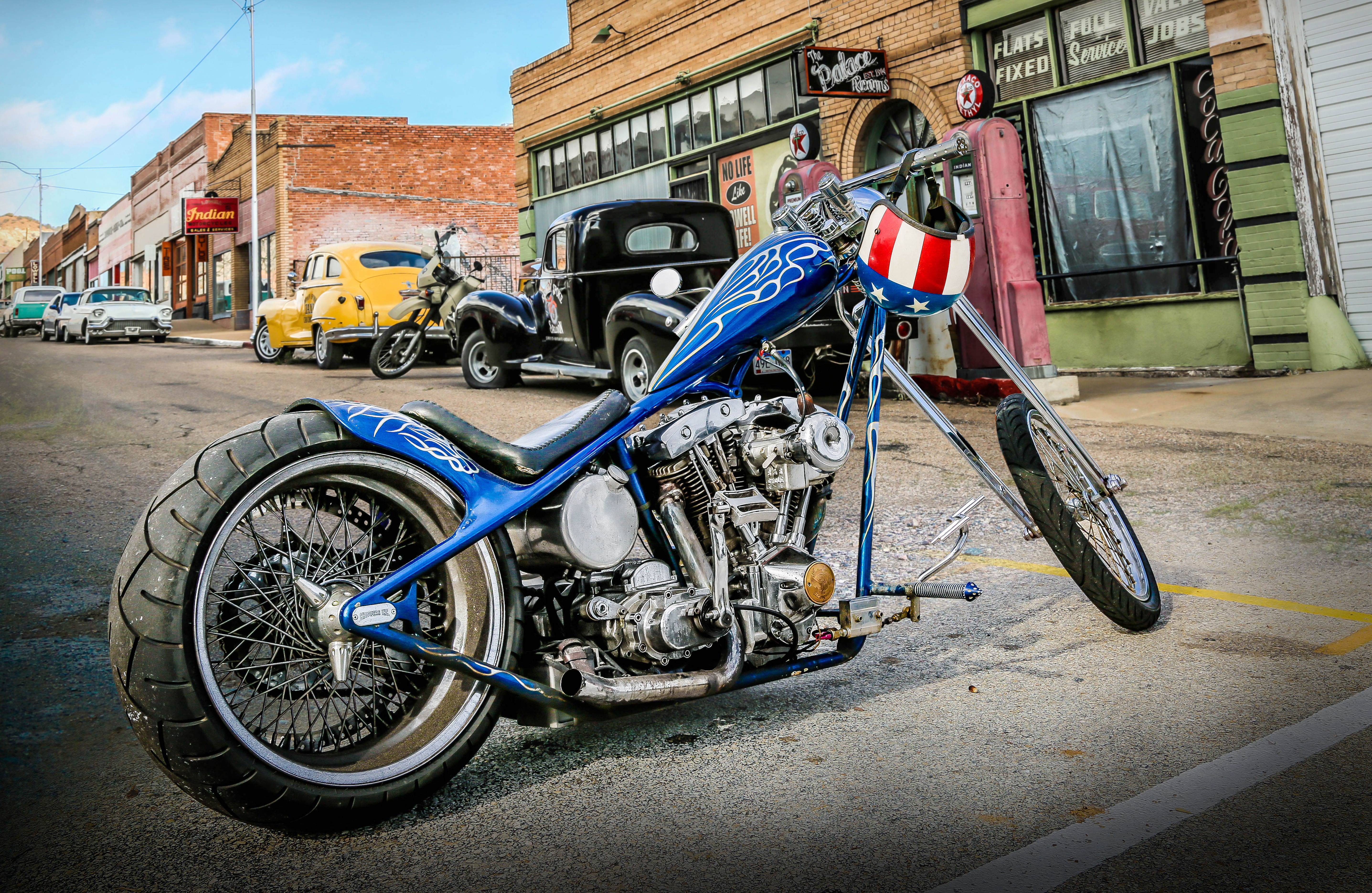 A real American Chopper - Fine Art Print