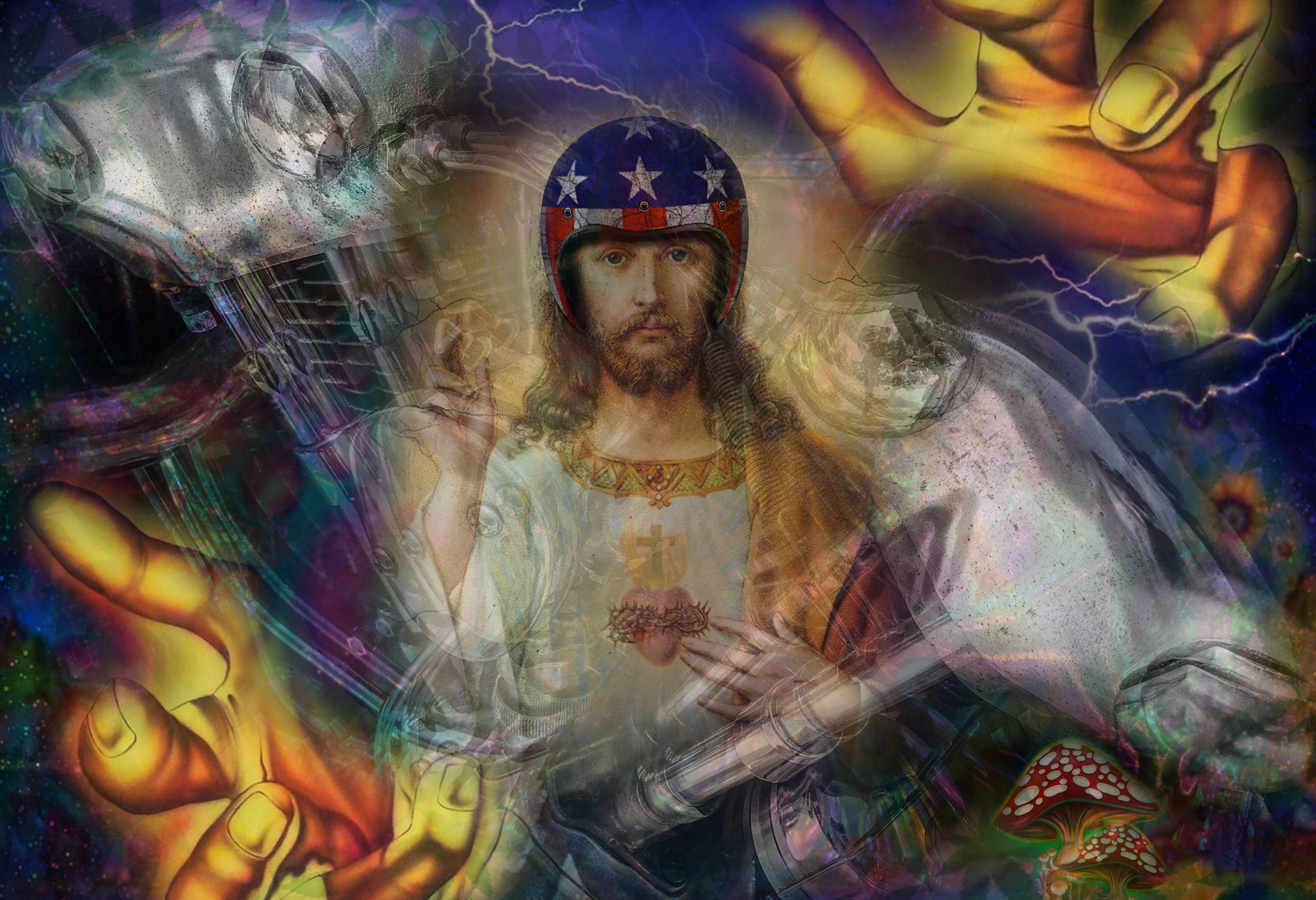 Let there be Choppers! - Fine Art Print