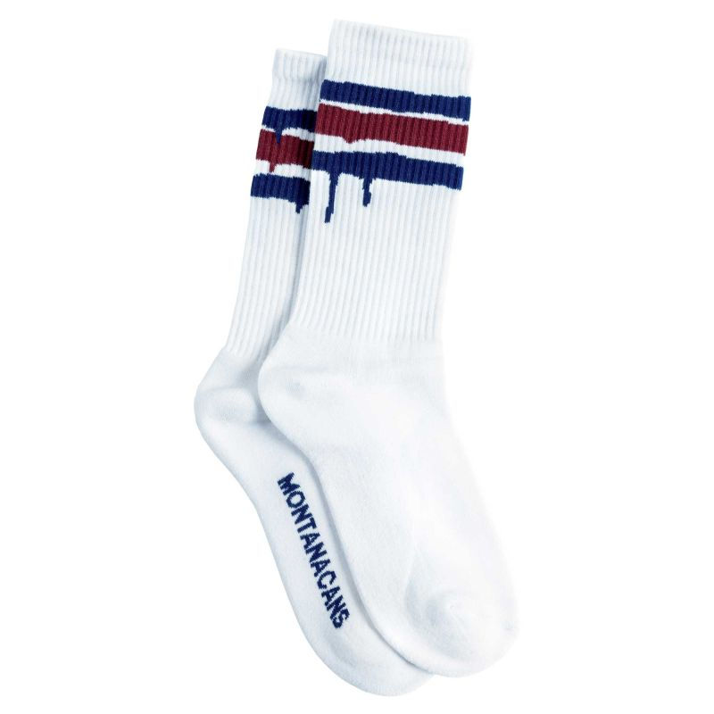 Montana Socks Stripes White