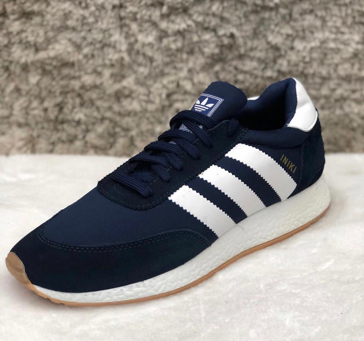 TÊNIS ADIDAS INIKI AZUL E BRANCO