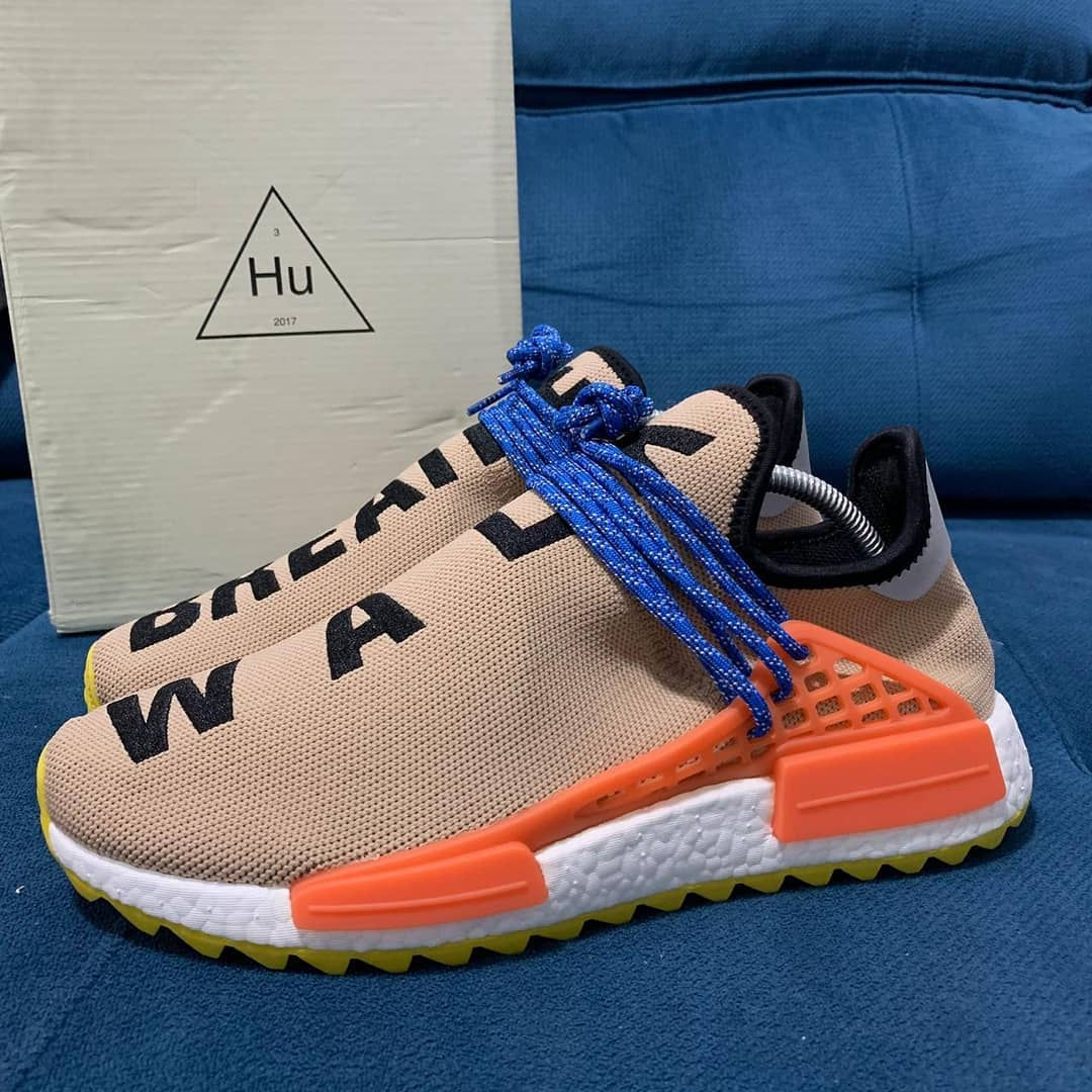 TÊNIS ADIDAS NMD PHARRELL WILLIAMS HUMAN RACE NUDE
