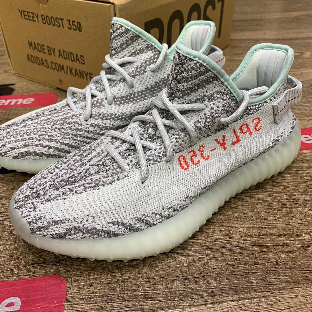 TÊNIS ADIDAS YEEZY 350 BLUE TINT