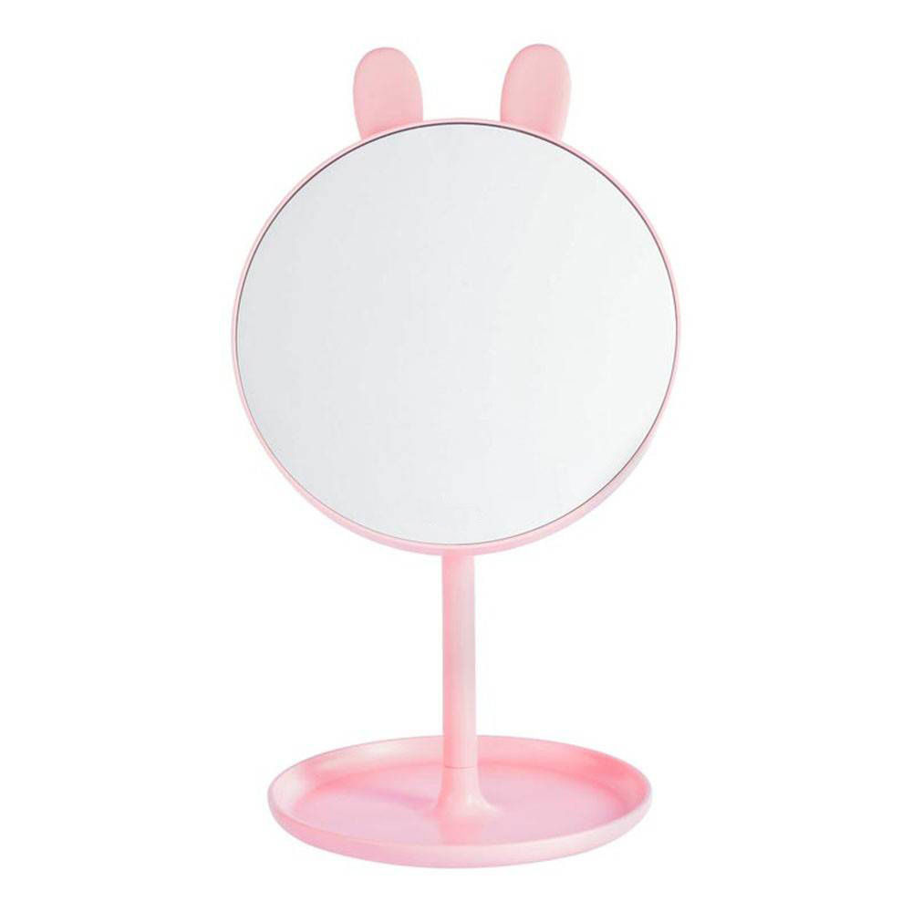Espejo giratorio rosa