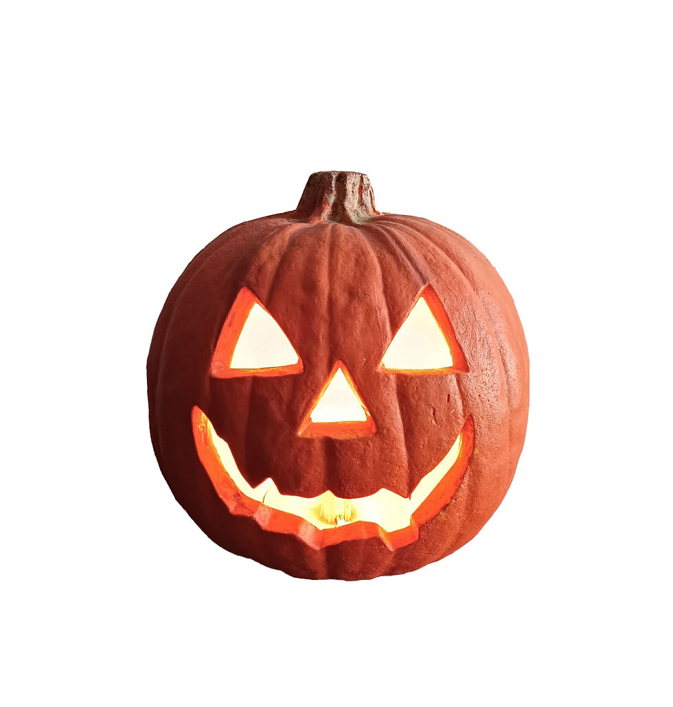 Miniatura: Faux Jack-o'-lantern