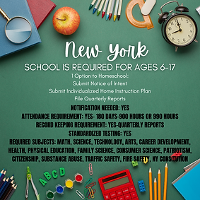 New York State Requirements