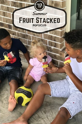 Kidz Fruit Stacked Popsicle's