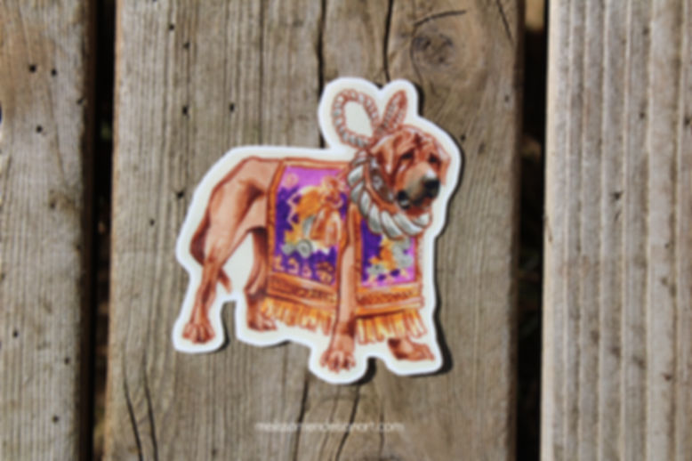 Tosa Ken dog Sticker