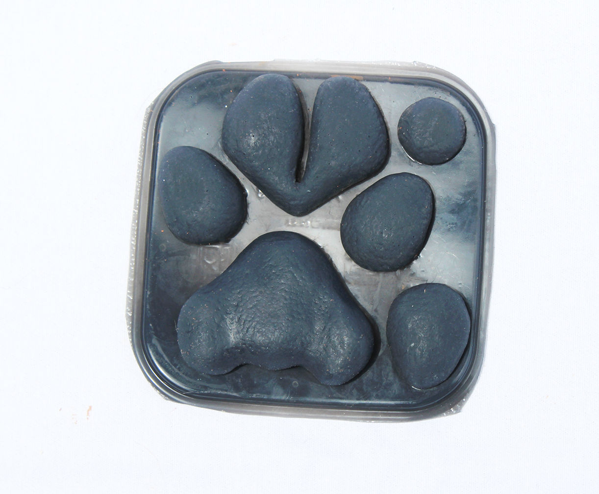 Realistic Silicone Cloven Canine Pawpads for Fursuit Hands