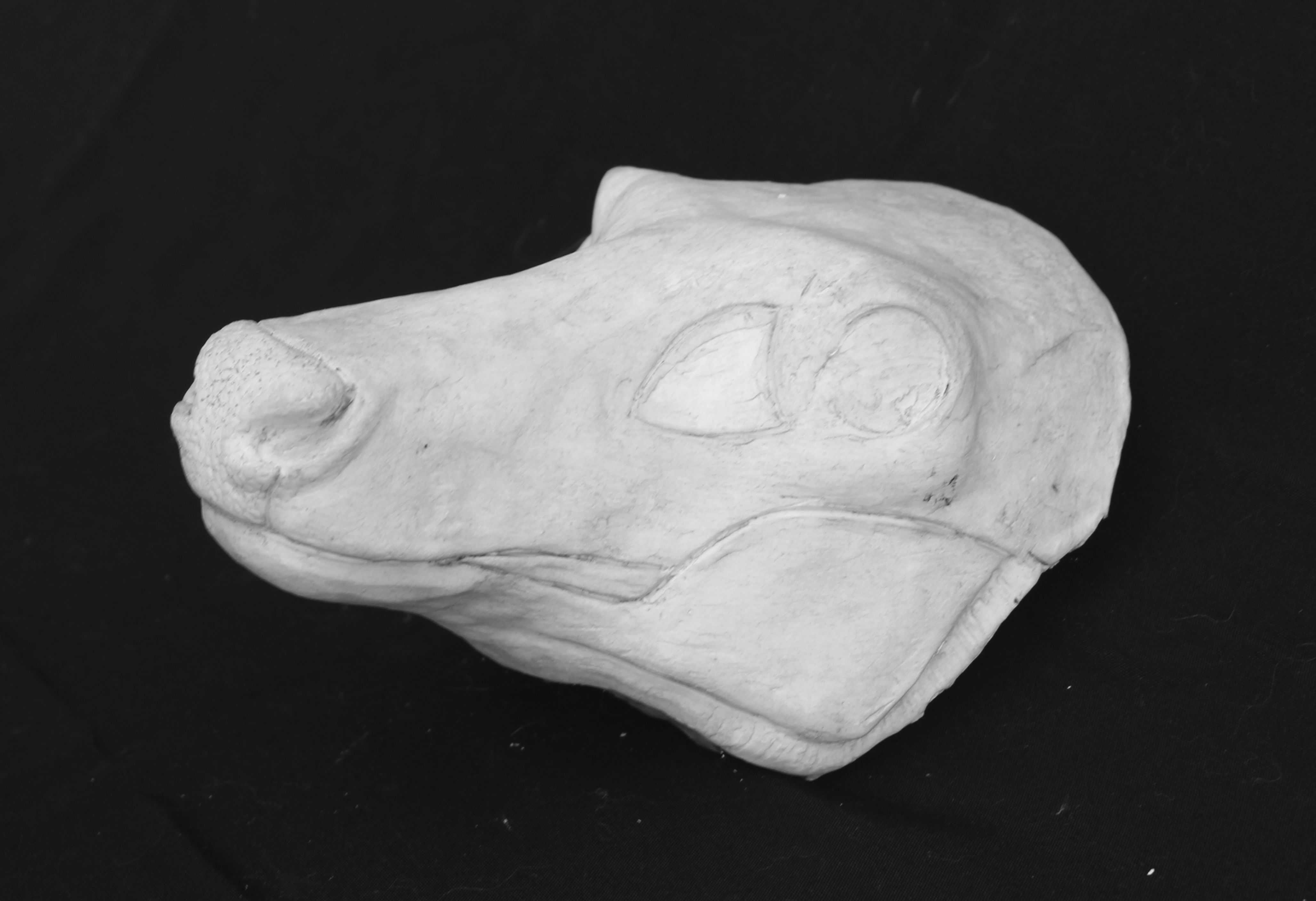 Realistic Deer Fursuit Mask Resin Blank with Moving Jaw