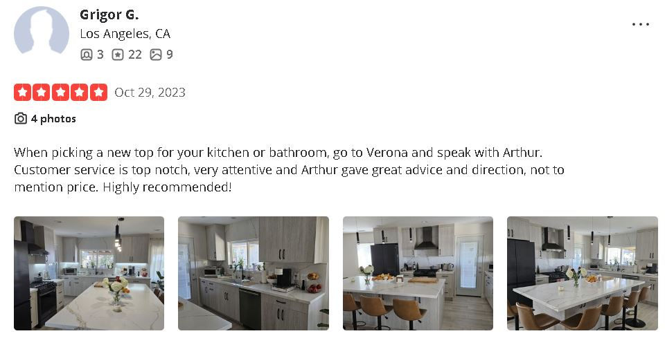 Customer is satisfied with the knowledge and great Customer Service.