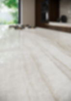 Thumbnail: Sleek kitchen countertop showcasing Taj Mahal Natura. The stone's elegant pattern adds a touch of sophistication to the scene