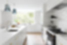 Thumbnail: Blizzard white quartz countertop kitchen in a modern home