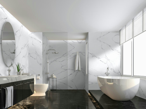 Calacatta Venezia Misty Calacatta Quartz Countertops