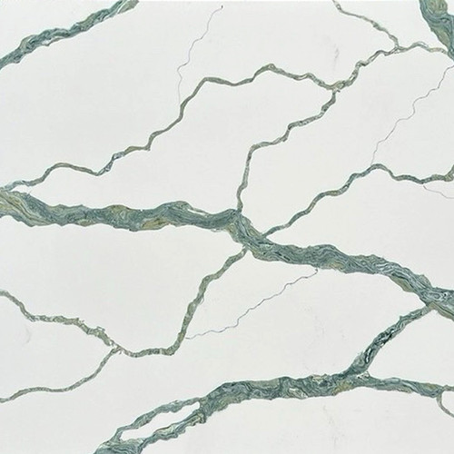 Calacatta Como Verona Quartz Green Countertops
