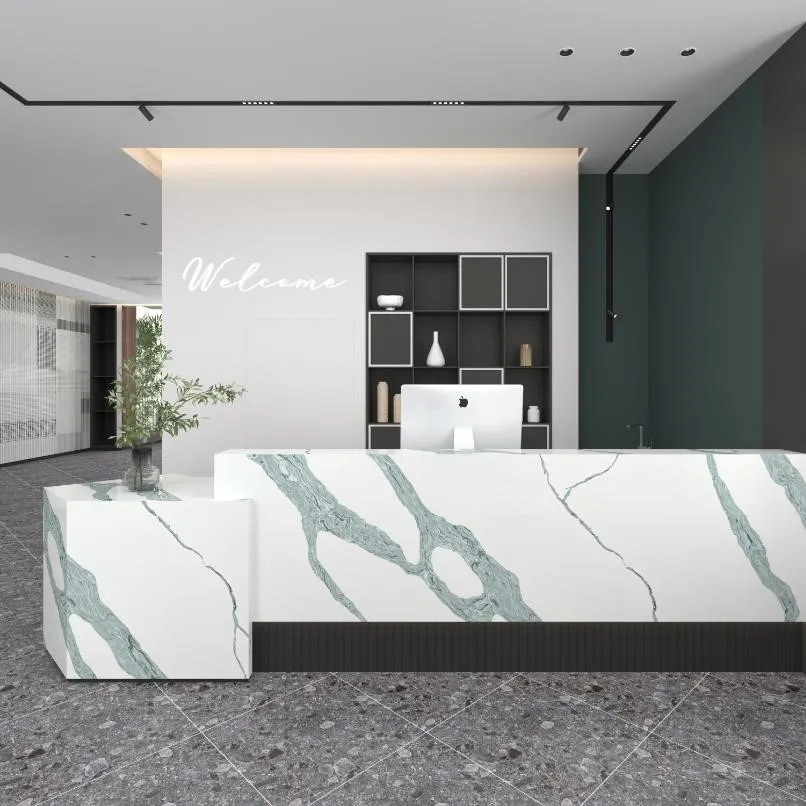 Calacatta Como Quartz Slab Photo 2