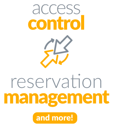 access control integrates with reservation management and more