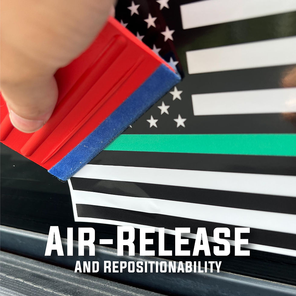 Thumbnail: 8.6" American Line Flag Vinyl Decals Set of 2