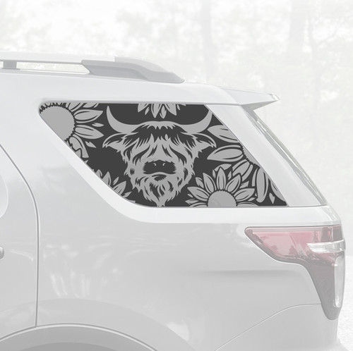Adesivo Cane West Highland White Terrier 45 Cm - Sticker In PVC Per Auto, Moto, Casco, Laptop - Resistente E UV