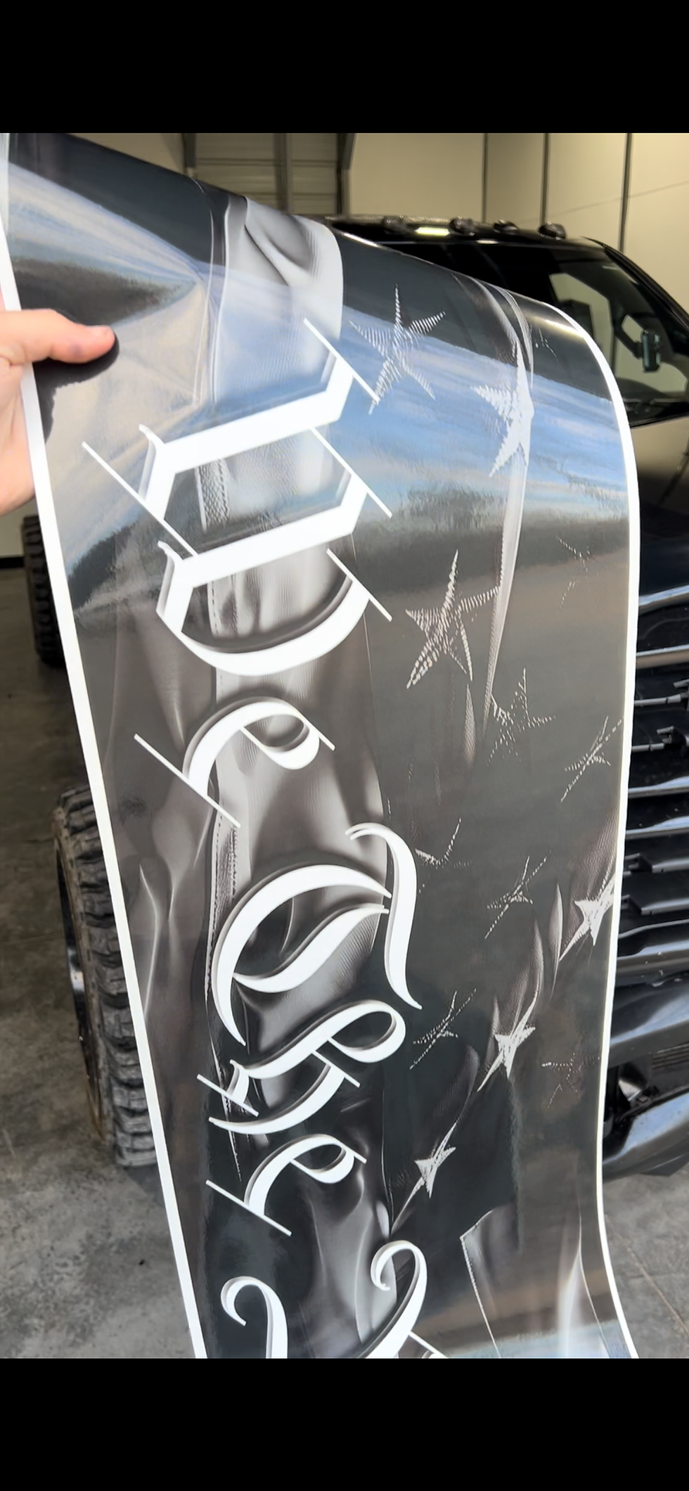 Thumbnail: Blackout We The People Banner 12"x64"