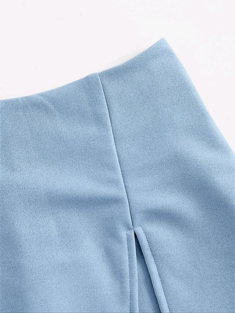 Miniatura: Falda skort con abertura