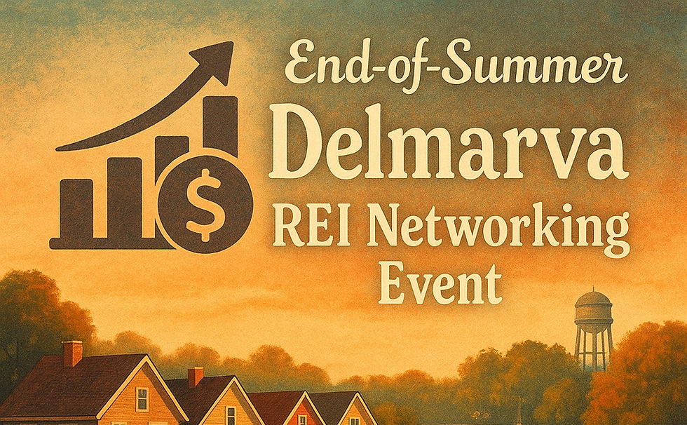 Real Connections: Delmarva REI Networking Meetup