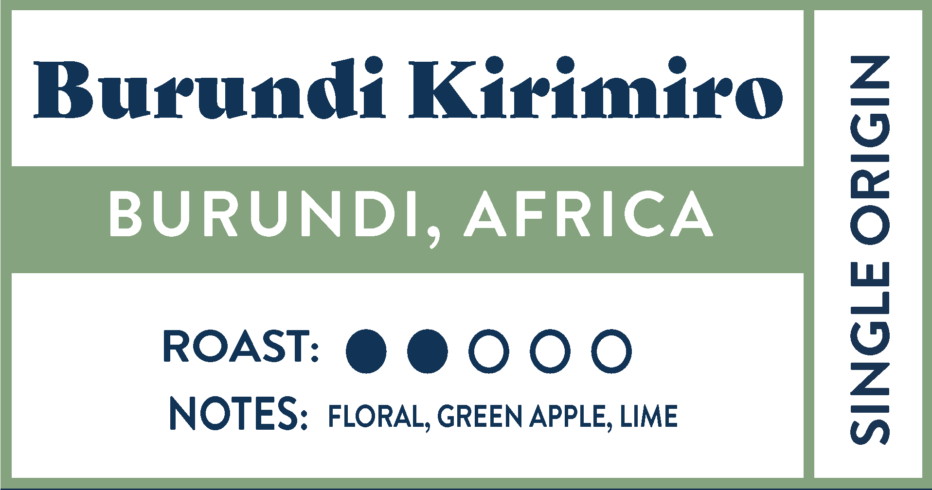Burundi Kirimiro | Bulk • 7lb