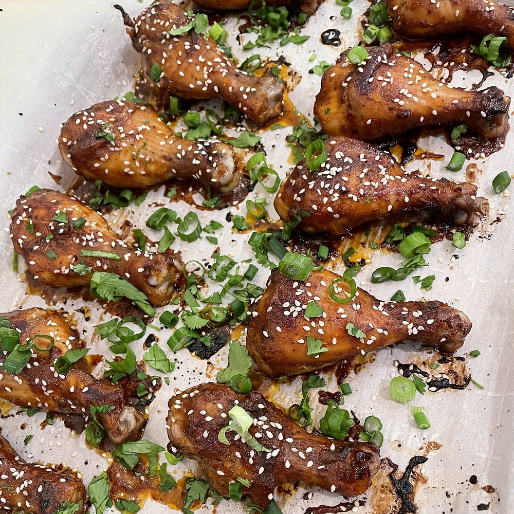 Korean BBQ Chicken Drumsticks