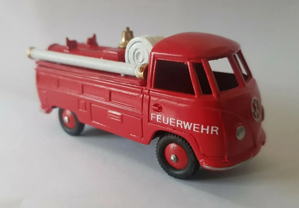 Thumbnail: Budgie Models no. 204 Volkswagen Fire Truck 1:43 scale - discontinued