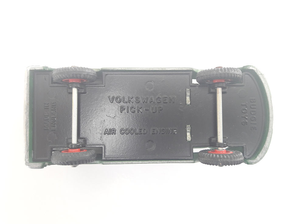 Thumbnail: BUDGIE TOYS DIECAST METAL MODEL VW SINGLE CAB PICK UP TRUCK NO. 204 1:43 SCALE MADE IN ENGLAND
