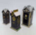 1920s 1930s 1940s 1950s AUTOMOBILE ASSOCIATION AA BOX BOXES CARD MODEL KIT 1:43 SCALE