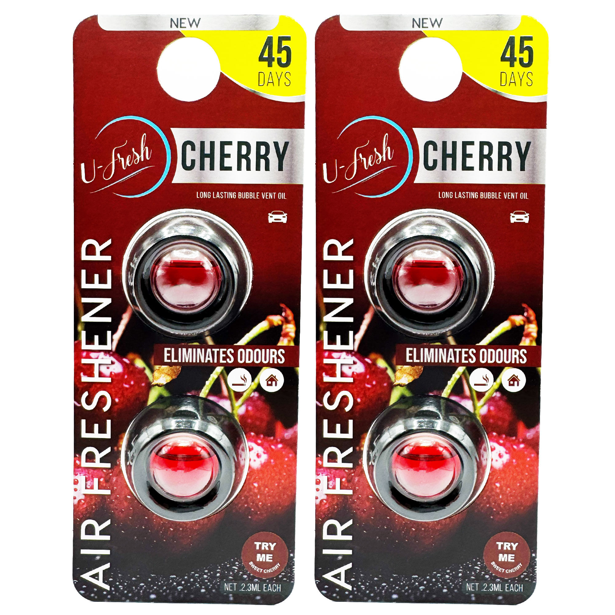 Deluxe Car Air Freshener Cherry