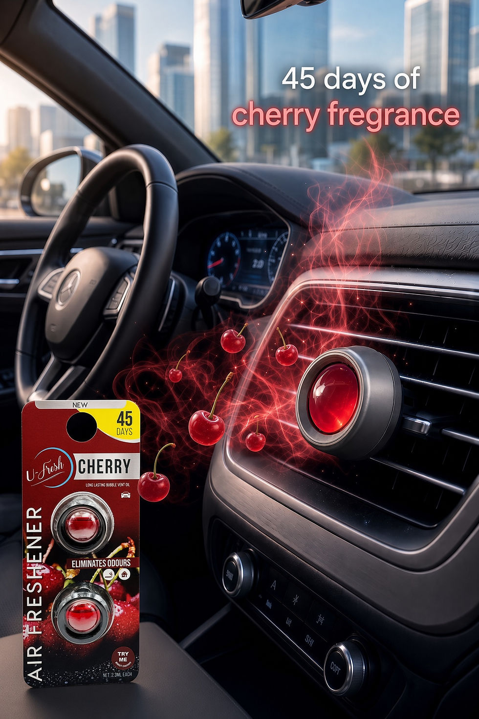 Thumbnail: Double Bubble Vent Clip - 2 pack Amazing Car Air Freshener