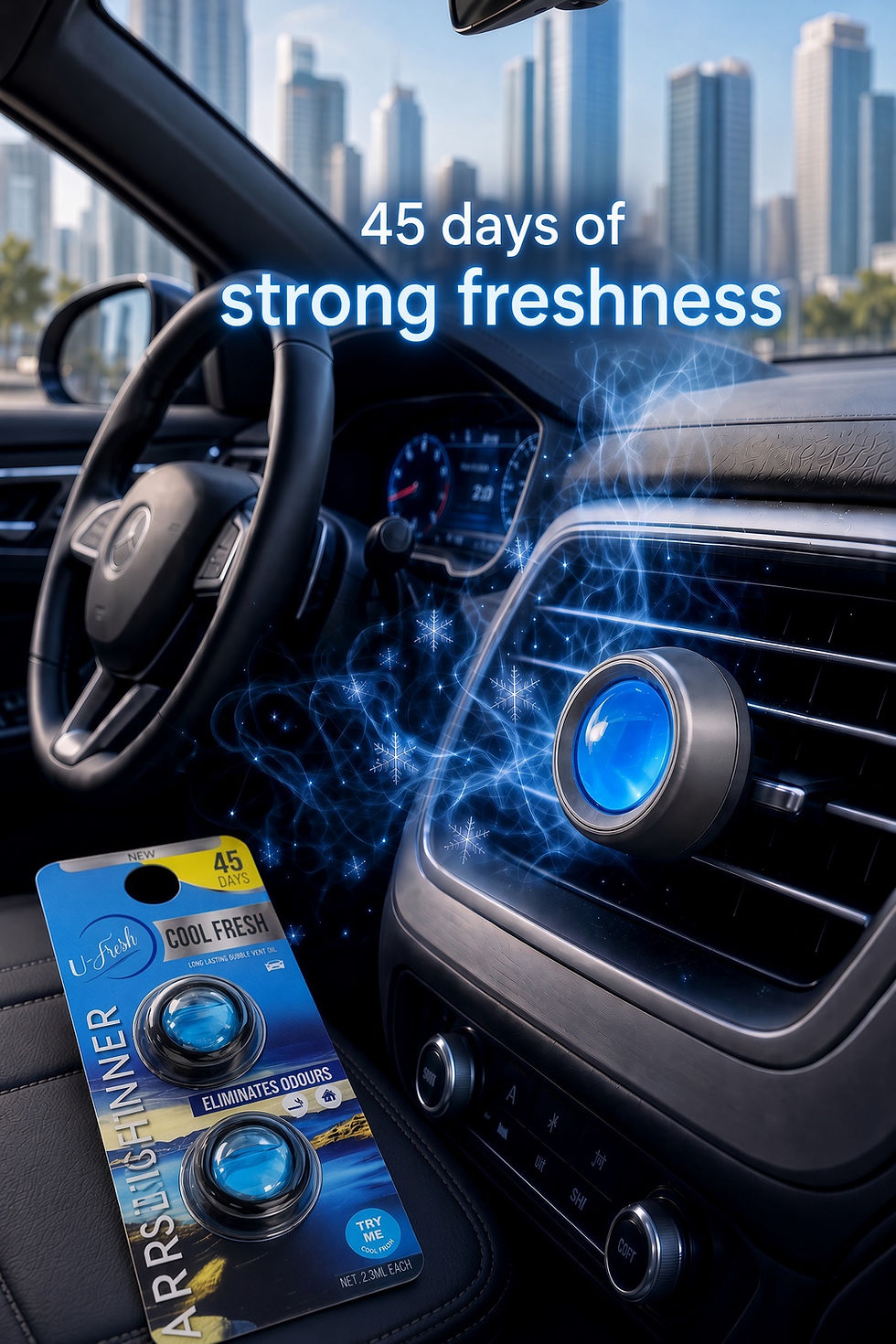 Thumbnail: Double Bubble Vent Clip - 2 pack Amazing Car Air Freshener