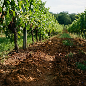 Vineyard Undergrowth Clearing