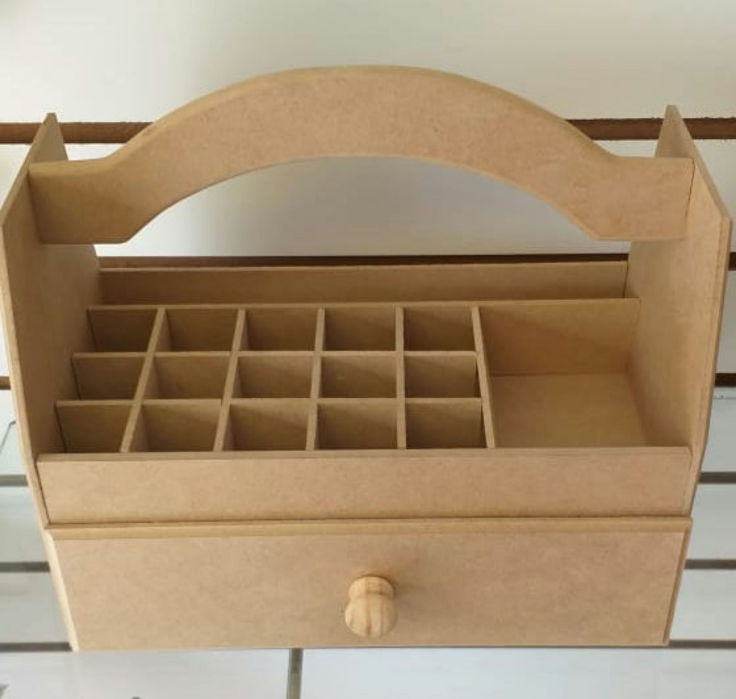 Porta Barnices Con Cajonera
