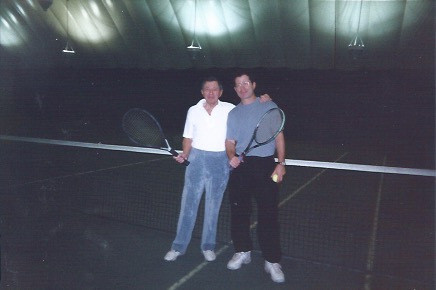 Pete, Dad tennis 2