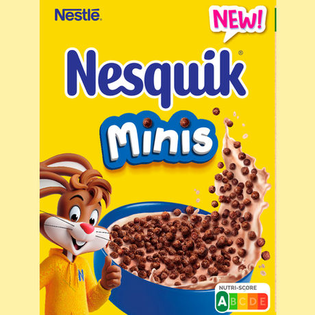 shooting pour le packaging Nesquik par Virginie Rol photographe culinaire Paris