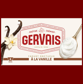 shooting pour les packagings Gervais  par Virginie Rol photographe culinaire Paris
