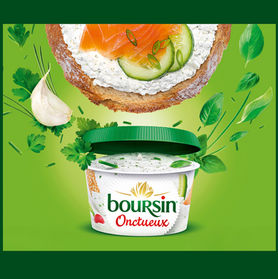 shooting pour la campagne d'affichage Boursin par Virginie Rol photographe culinaire Paris