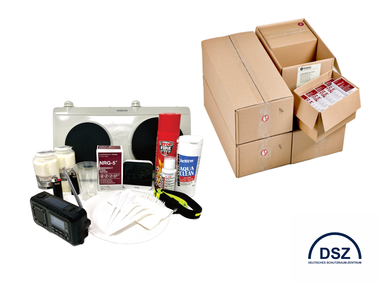 Grundausstattung Schutzraum