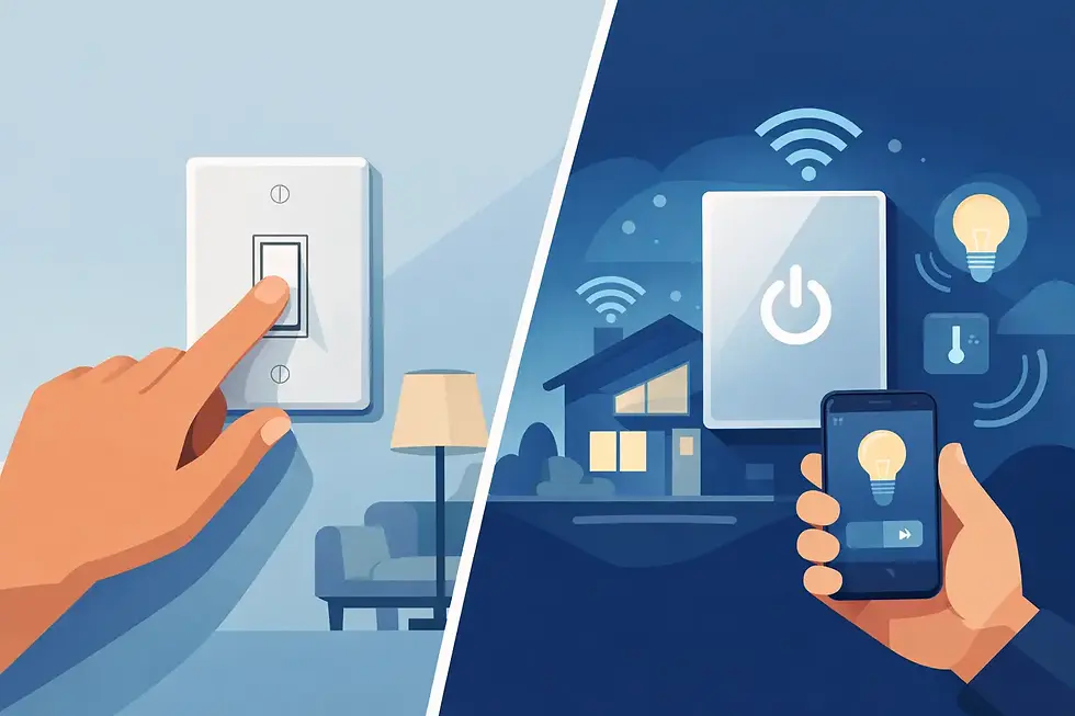 Manual Switch vs Smart Switch: Which Fits Your Home?