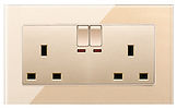 Glass Wall Socket