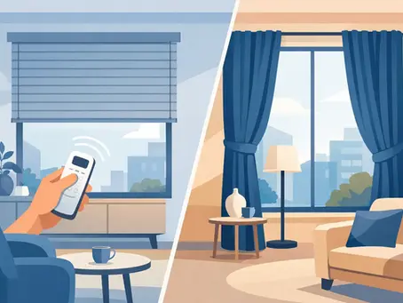 Motorised Blinds vs Curtains: Which Fits?
