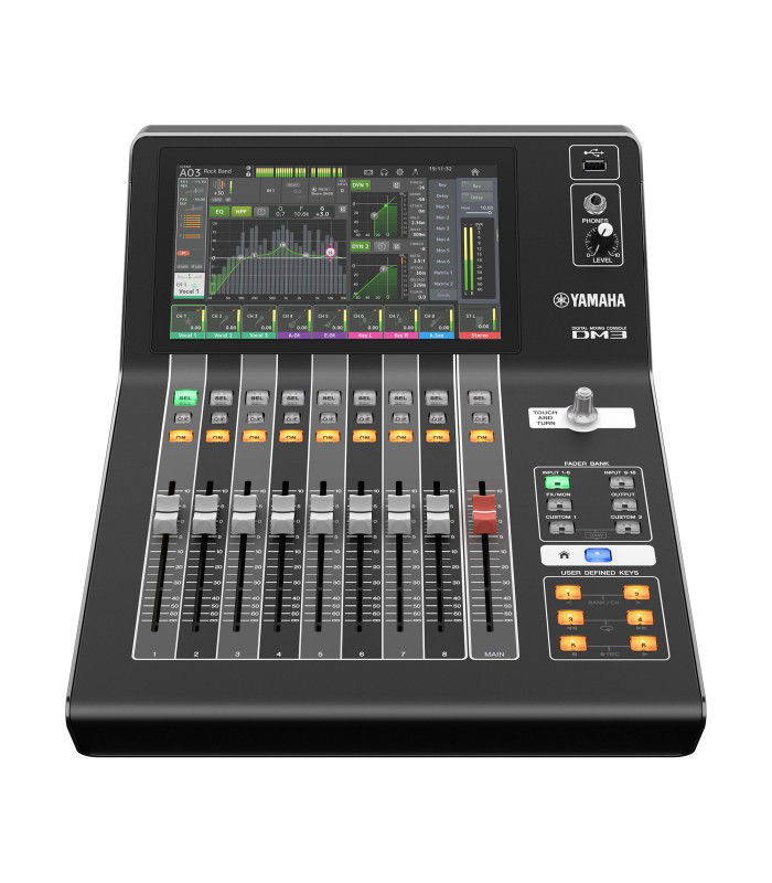 NEU / YAMAHA DM3 - DIGITAL MIXING CONSOLE (Mietpreis / Tag exkl. MWST)