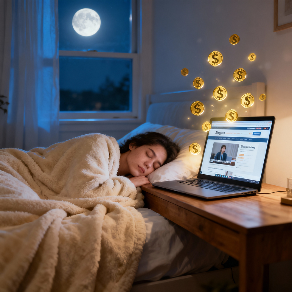 How to Make Your First $500 Blogging — Passive Income While You Sleep