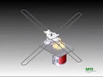 Clock-hands motor idea