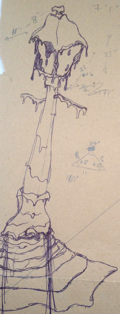 Obscurant sketch #2 detail